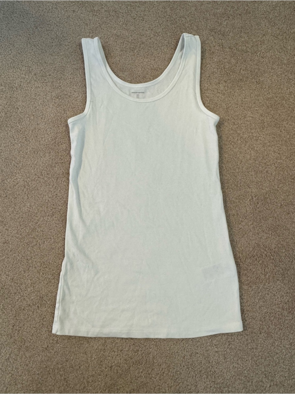 NWOT Amazon Essentials White Scoop Neck Tank Top